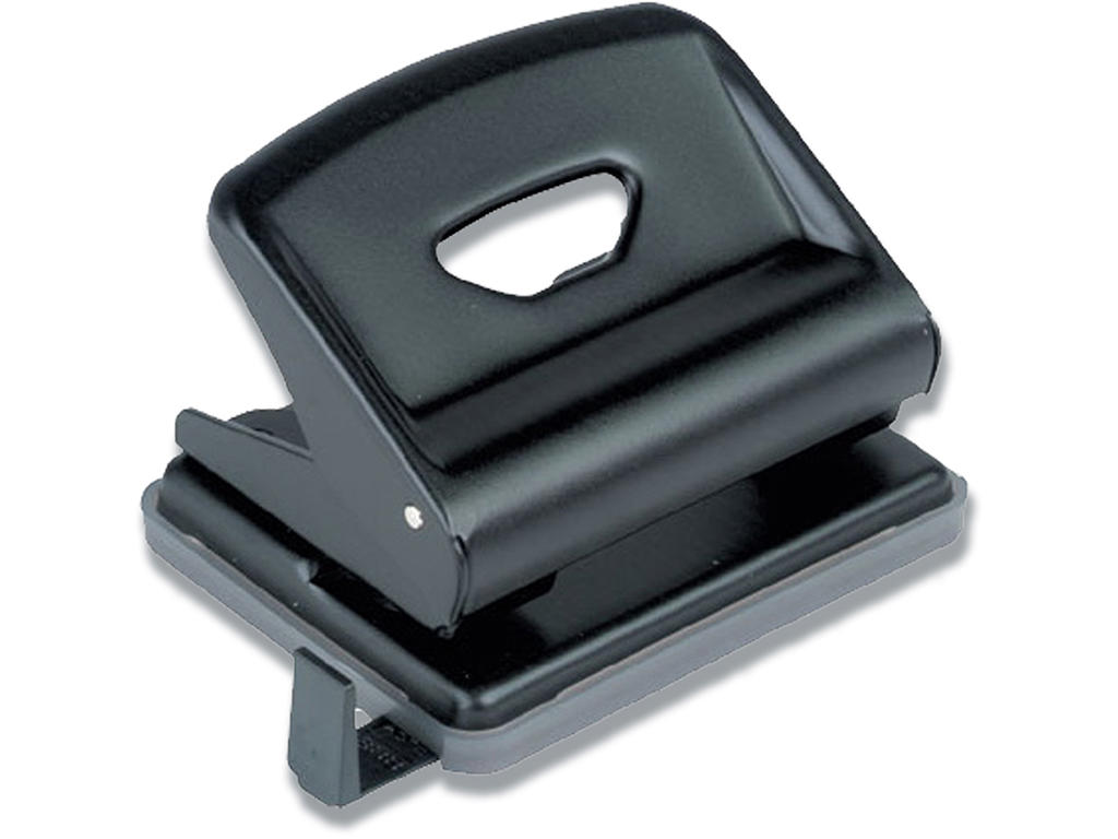 Hulapparat, 2-huls, 10 ark, Sort, BNT Office 