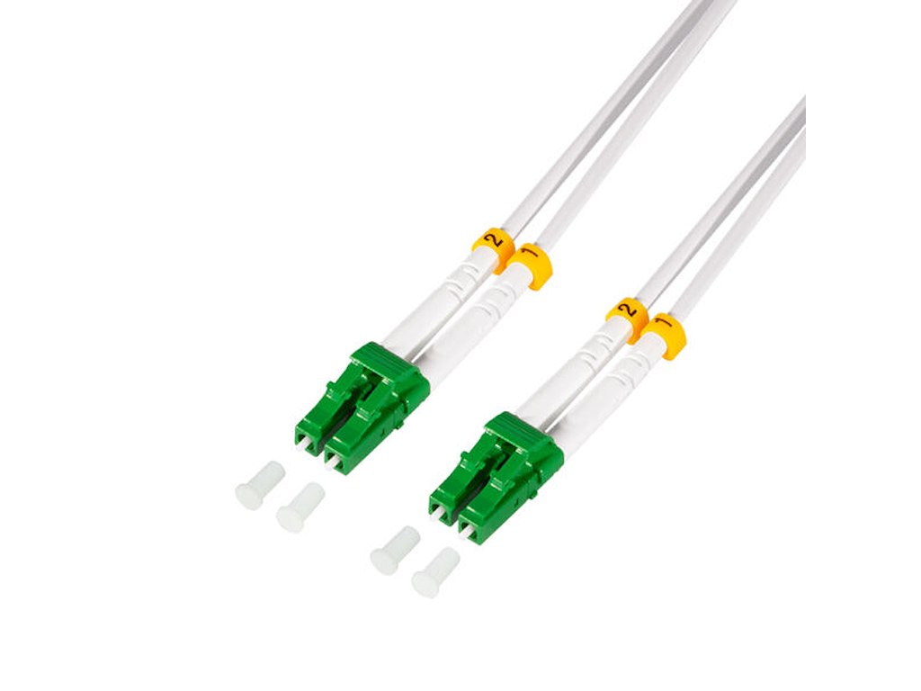 LogiLink FC0LC02 InfiniBand og fiberoptisk kabel 2 m 2x LC Hvid