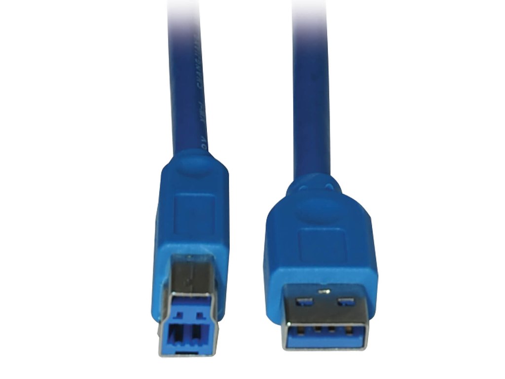 Tripp Lite U322-015 USB-kabel USB 3.2 Gen 1 (3.1 Gen 1) 4,57 m USB A USB B 5 Gbit/sek. Blå