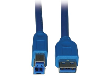Tripp Lite U322-015 USB-kabel USB 3.2 Gen 1 (3.1 Gen 1) 4,57 m USB A USB B 5 Gbit/sek. Blå