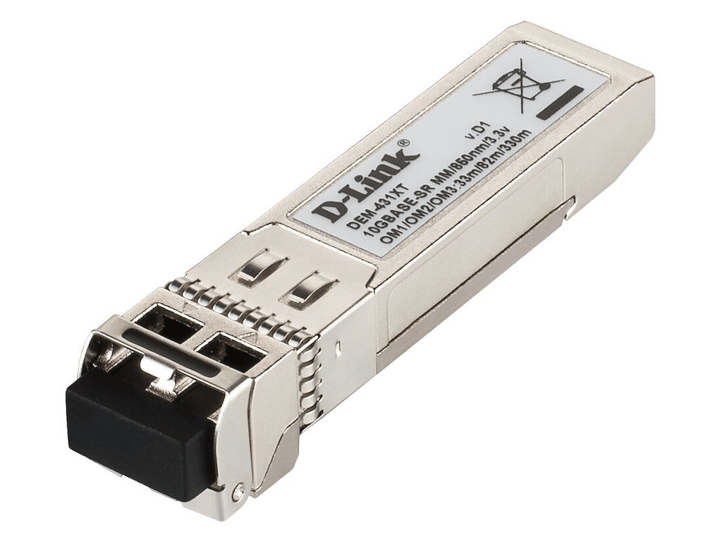 D-Link DEM-431XT modul til netværksmodtager Fiberoptisk 10000 Mbit/s SFP+