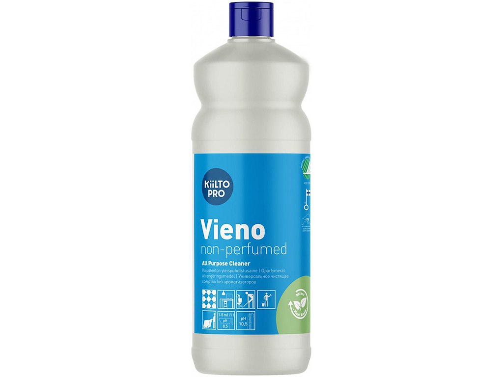 Universalrengøring, Uden parfume, Uden farve, 1 liter, Kiilto Pro Vieno