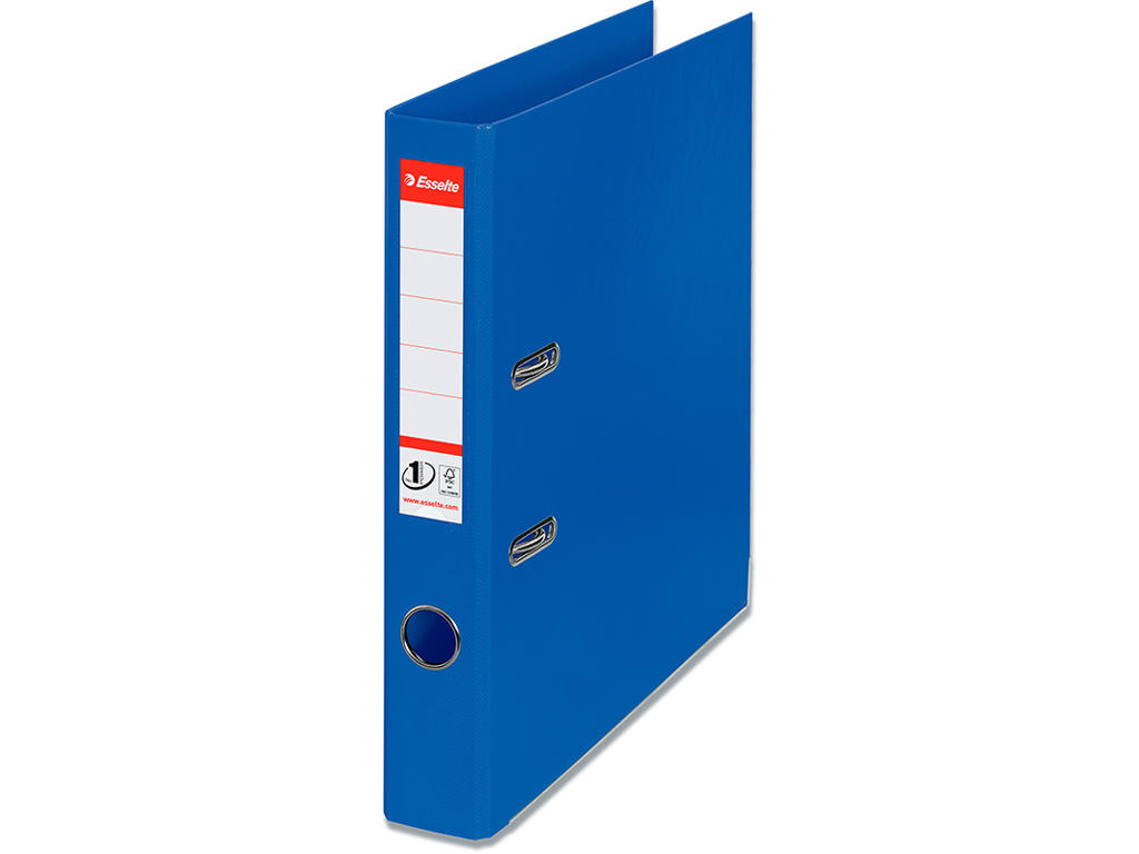 Brevordner, A4, 5 cm, Blå, Esselte No.1 Smal