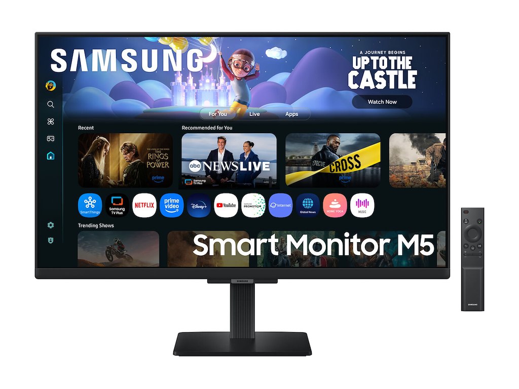 Samsung M5 M50F computerskærm 68,6 cm (27") 1920 x 1080 pixel Fuld HD LCD Sort