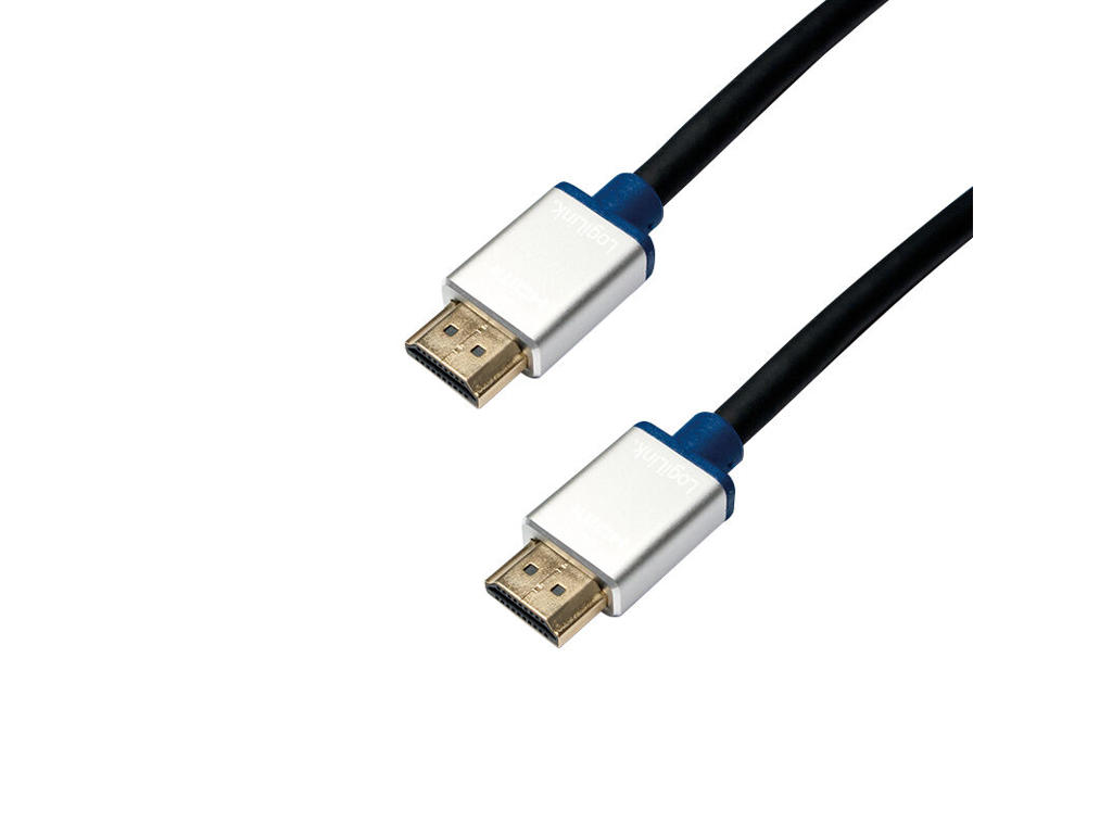 LogiLink 3m, 2xHDMI HDMI-kabel HDMI Type A (Standard) Sort