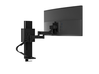 Ergotron TRACE 45-657-224 skærmbeslag og -stativer 94 cm (37") Skrivebord Sort
