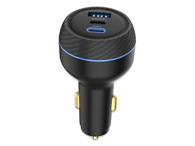 Insmat 520-9130 oplader til mobil enhed Universel Sort Cigartænder Hurtig opladning Automatisk