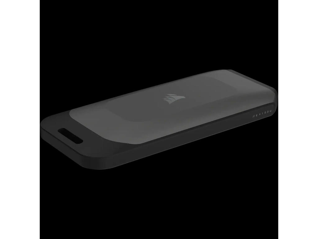 Corsair EX100U 4 TB USB Type-C 3.2 Gen 2 (3.1 Gen 2) Sort