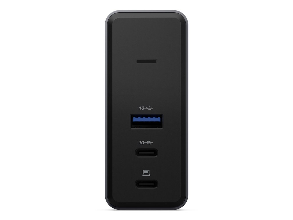 Lenovo G0AE0065EU dockingstation Ledningsført USB 3.2 Gen 1 (3.1 Gen 1) Type-C Sort, Grå