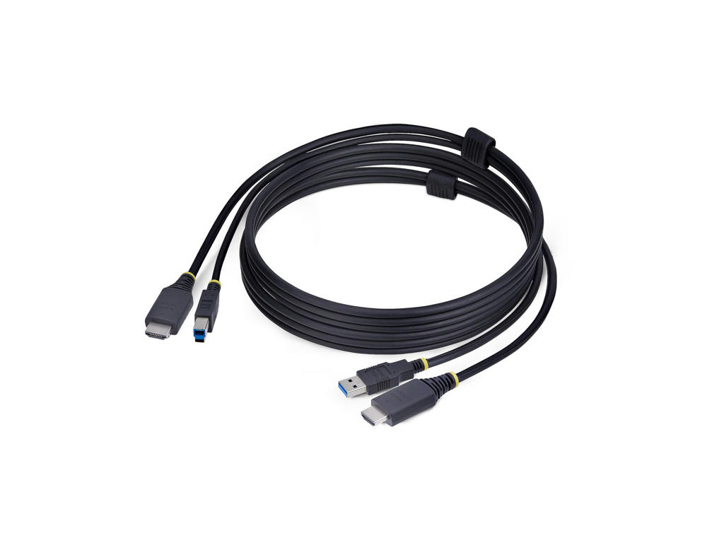 StarTech.com HU1226-KVM-CABLE KVM-kabel Sort 1,8 m