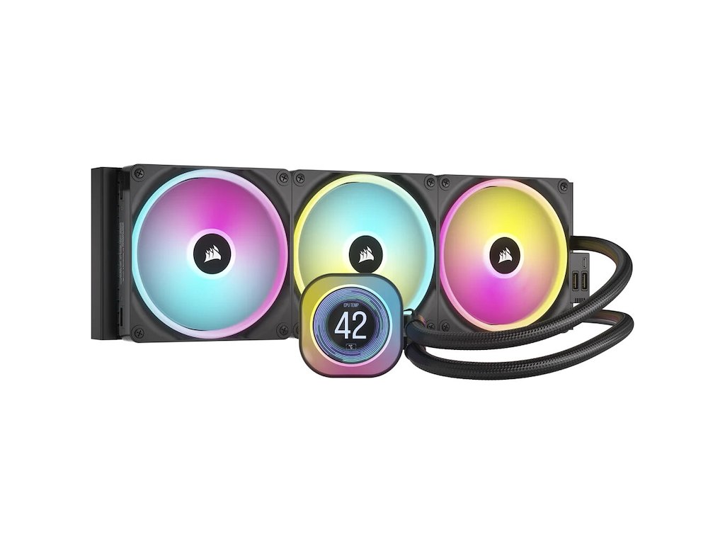 Corsair CW-9061009-WW Computerkølesystem Processor Luftkøler 14 cm Sort 3 stk