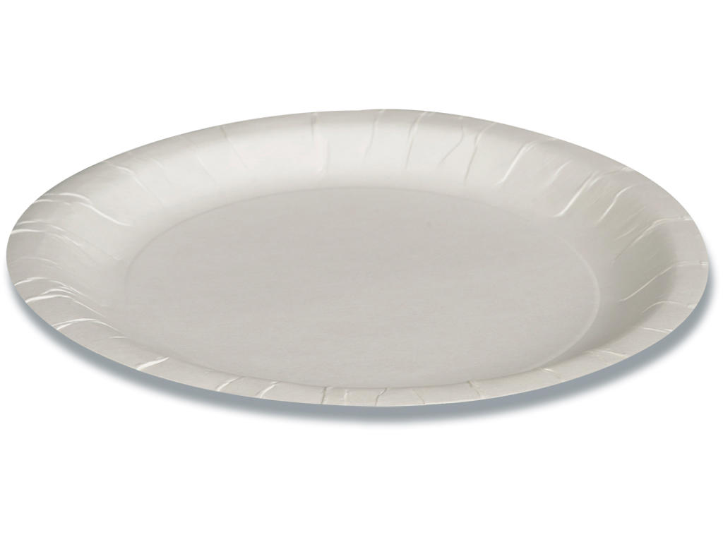 Tallerken, Flad, Ø18 cm, 50 stk, Gastro Ecobarrier 