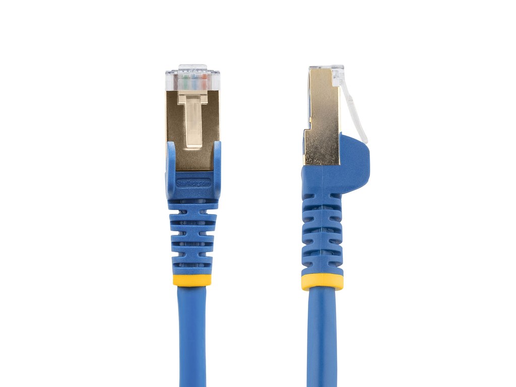StarTech.com 6ASPAT50CMBL netværkskabel Blå 0,5 m Cat6a U/FTP (STP)