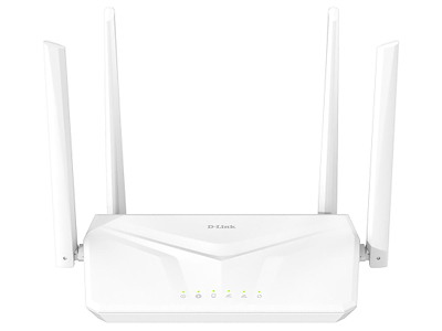 D-Link S12 trådløs router Gigabit Ethernet Dual-band (2,4 GHz / 5 GHz) Hvid
