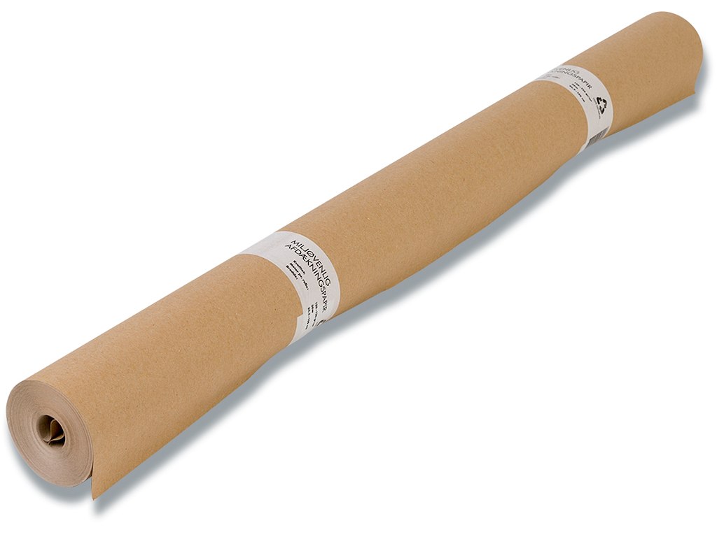 Afdækningspap 96,5cmx30mx135g