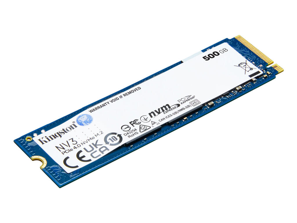 Kingston Technology 500G NV3 M.2 2280 NVMe SSD