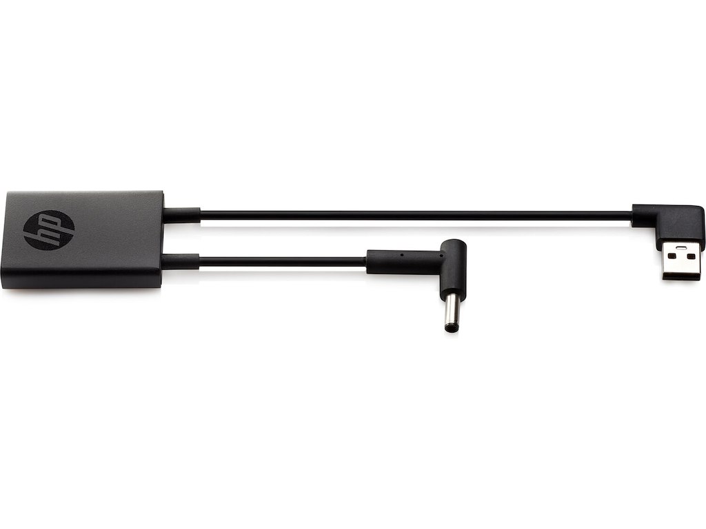 HP 4.5mm & USB Dock Adapter Ledningsført USB 3.2 Gen 1 (3.1 Gen 1) Type-A Sort