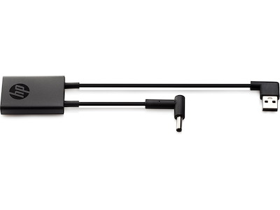 HP 4.5mm & USB Dock Adapter Ledningsført USB 3.2 Gen 1 (3.1 Gen 1) Type-A Sort