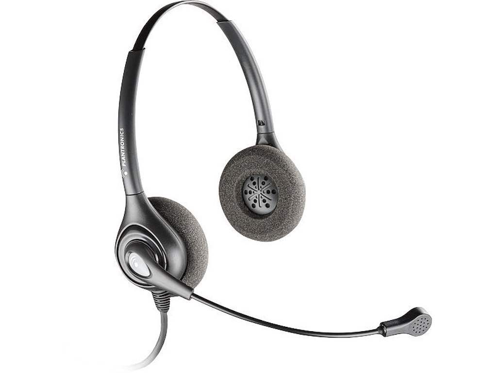 HP Poly SDS 2492-01 Supraplus Dynamic Binaural Dual Channel med TA6ML QD TAA