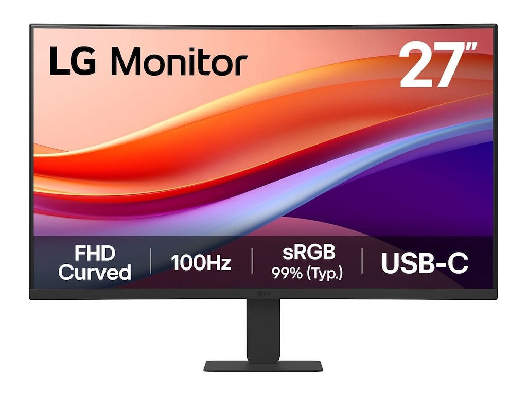 LG 27U421A-B computerskærm 68,6 cm (27") 1920 x 1080 pixel Fuld HD LED Sort