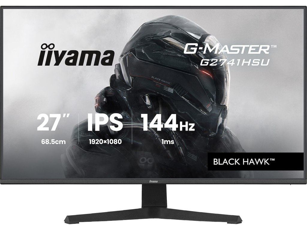 iiyama G-MASTER G2741HSU-B1 computerskærm 68,6 cm (27") 1920 x 1080 pixel Fuld HD Sort