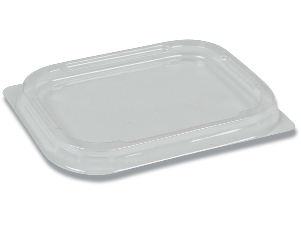 Låg 11,3x8,8x1cm klar snap-on A-PET 990stk/pk