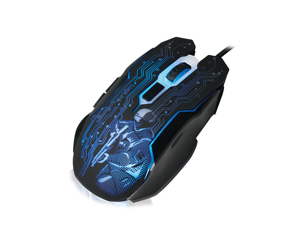 LogiLink ID0137 mus Spil Ambidextrous USB Type-A Optisk 2400 dpi