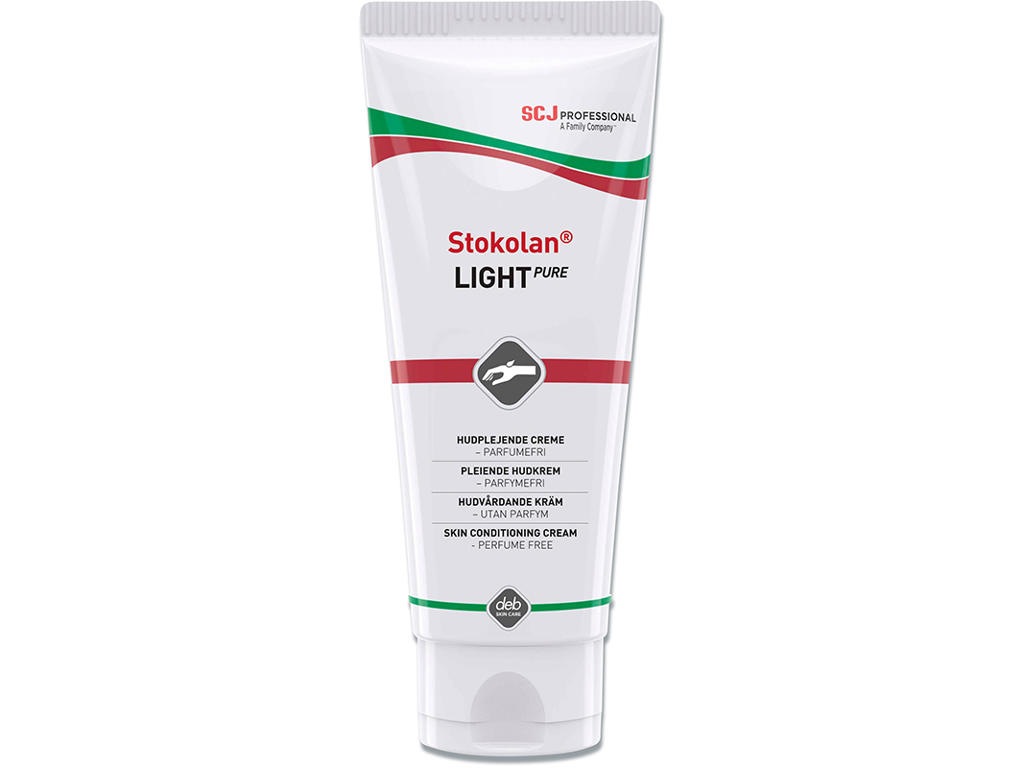 Hudcreme, Uden farve og parfume, 100 ml, SCJ Professional Stokolan Light PURE