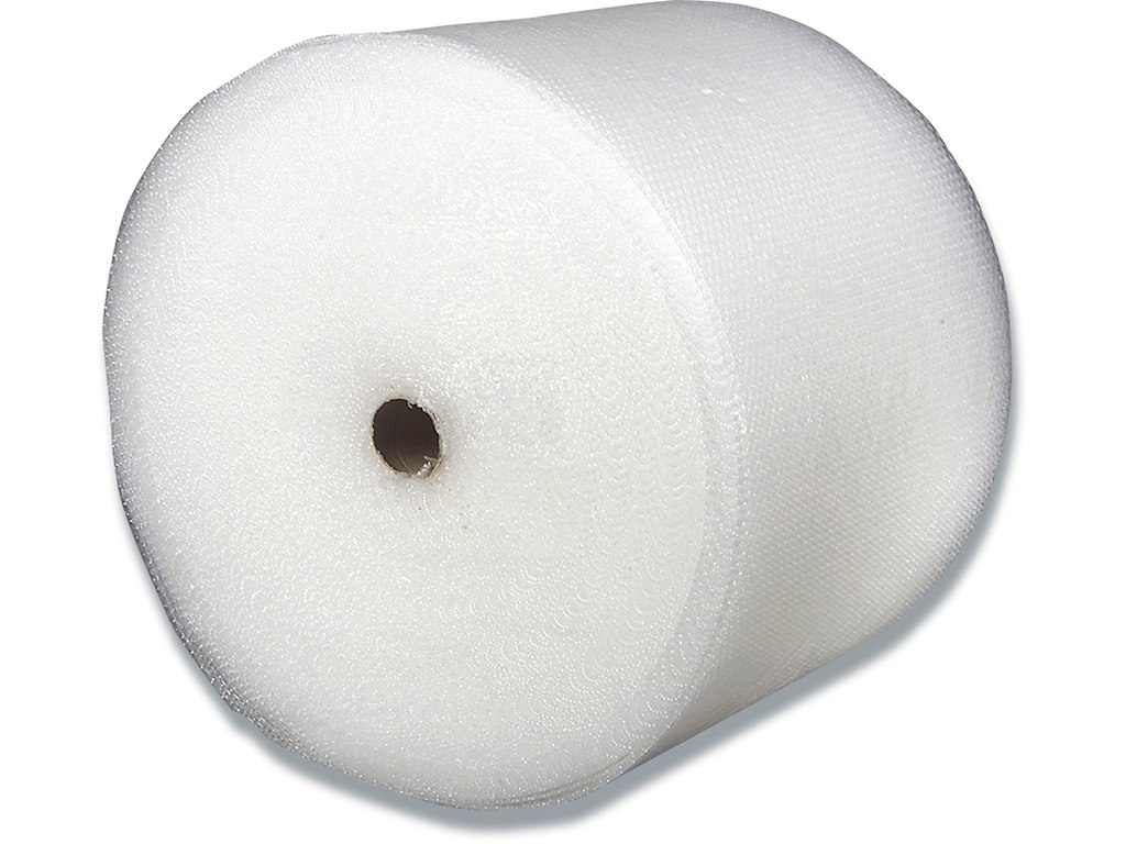 Bobleplast, 75cm x 100m, Plast, Bobbeldiameter: Ø10 mm med 1 mm foam, 