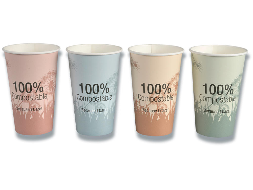 Kaffebæger, Ø9 cm, 50 stk, 48 cl, Gastro Dandelion 