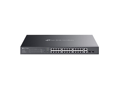 TP-Link Omada ES228GMP netværksswitch Administreret L2 Gigabit Ethernet (10/100/1000) Strøm over Ethernet (PoE) Sort