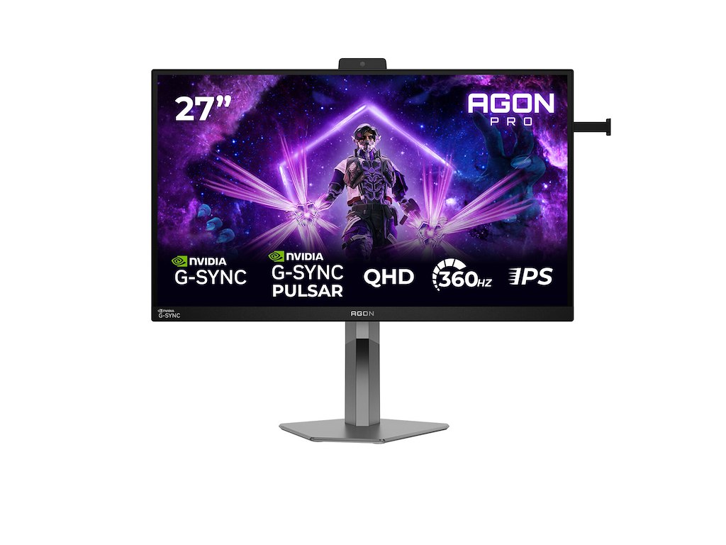 AOC AGON PRO AG276QSG2 computerskærm 68,6 cm (27") 2560 x 1440 pixel Quad HD Sort, Grå