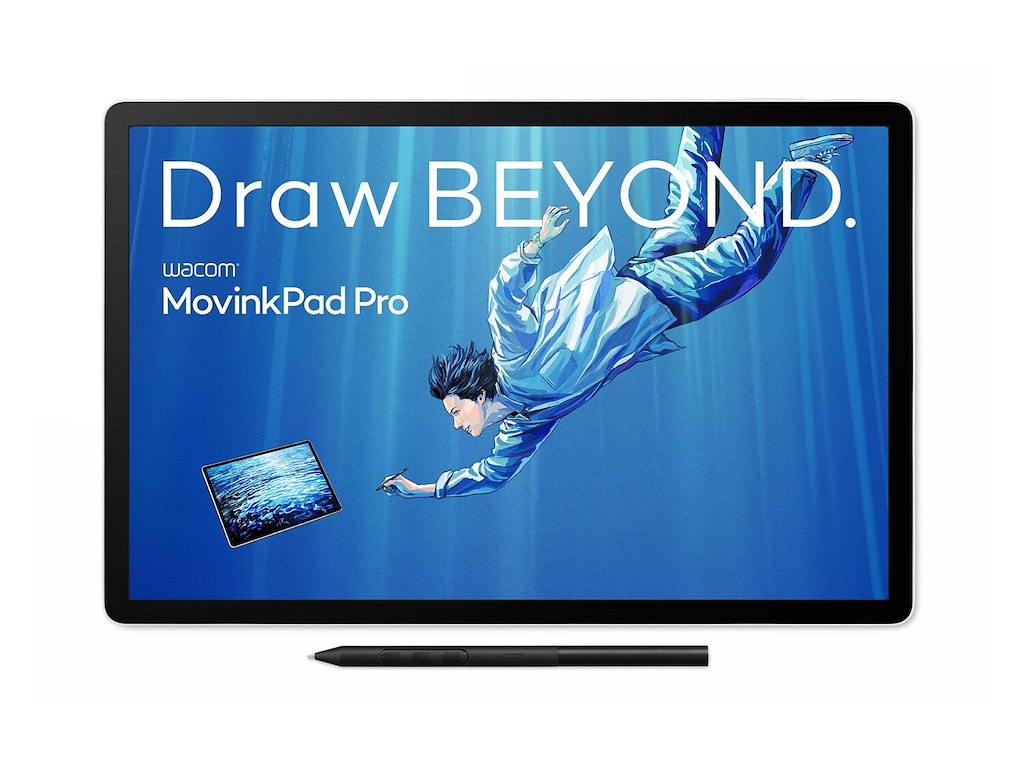 Wacom MovinkPad Pro 14 tegneplade Grå 5080 lpi 302 x 189 mm USB/Bluetooth