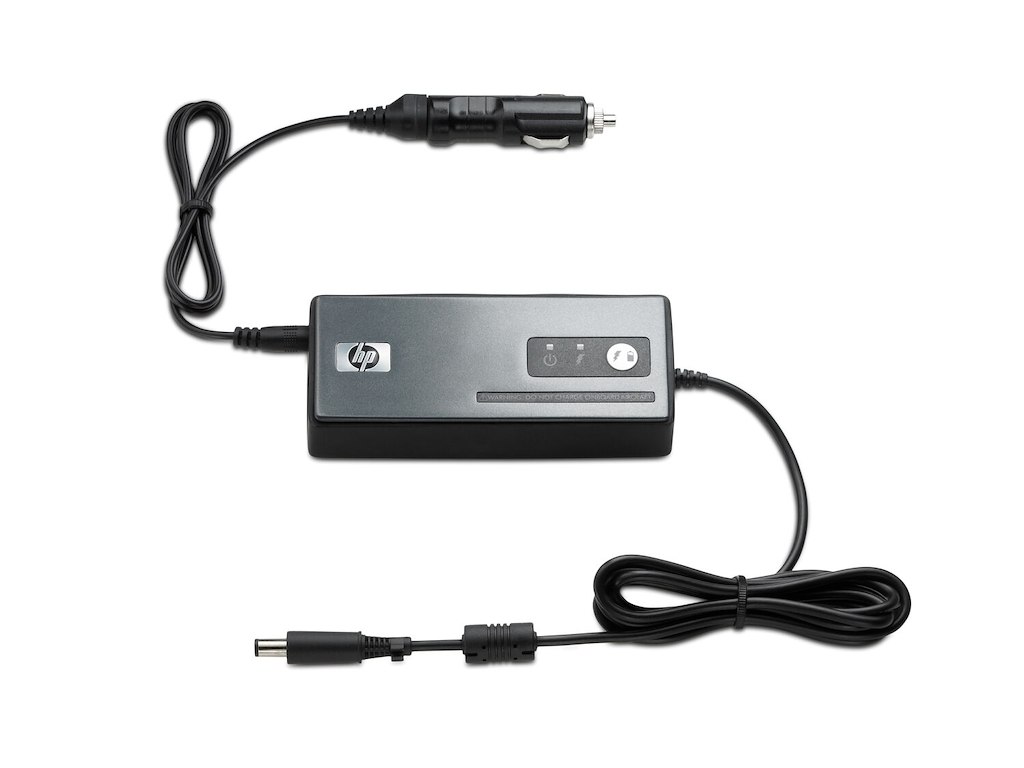 HP 90W Smart AC/Auto/Air Combo Adapter strømadapter og vekselret Indendørs Sort