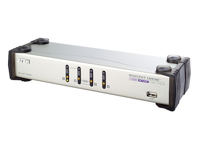 ATEN CS1744 KVM Switch Hvid