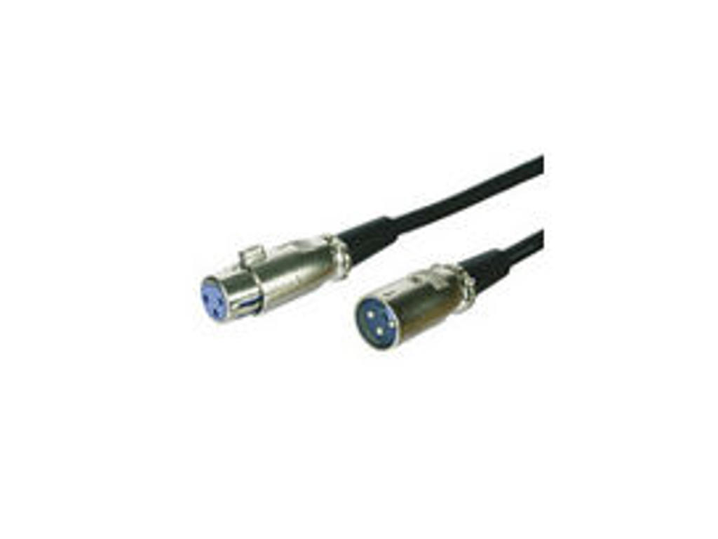 Microconnect XLRMF12 KVM-kabel Sort 12 m