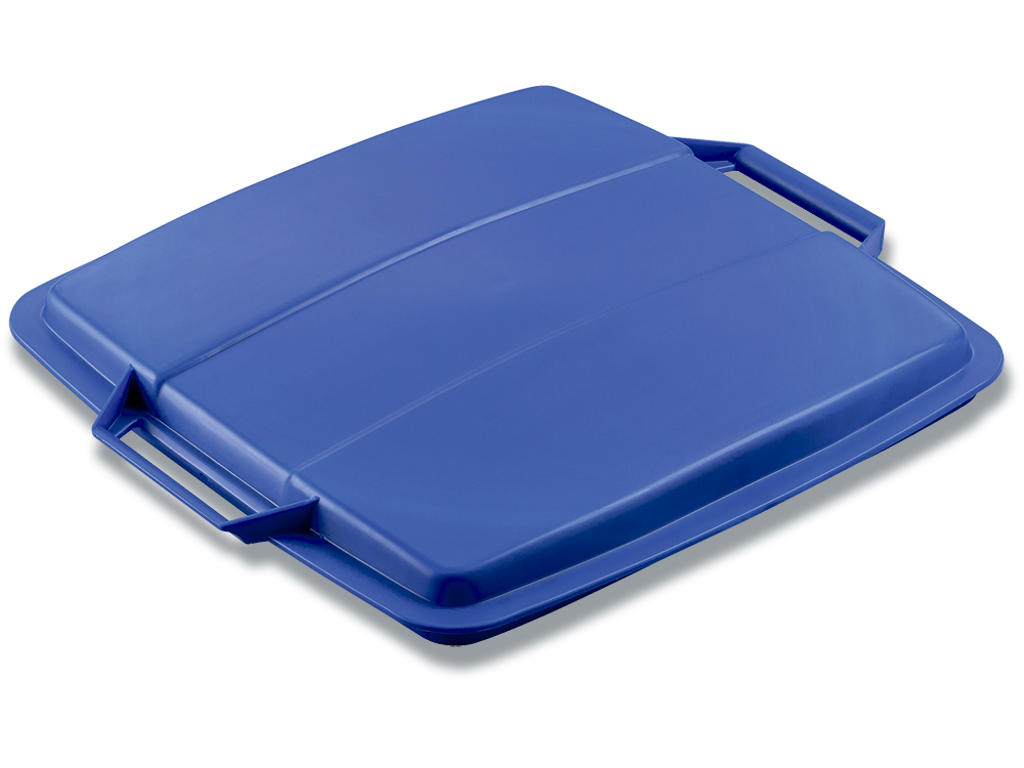 Låg til affaldsspand, 90 liter, Blå, Durable DURABIN LID 90