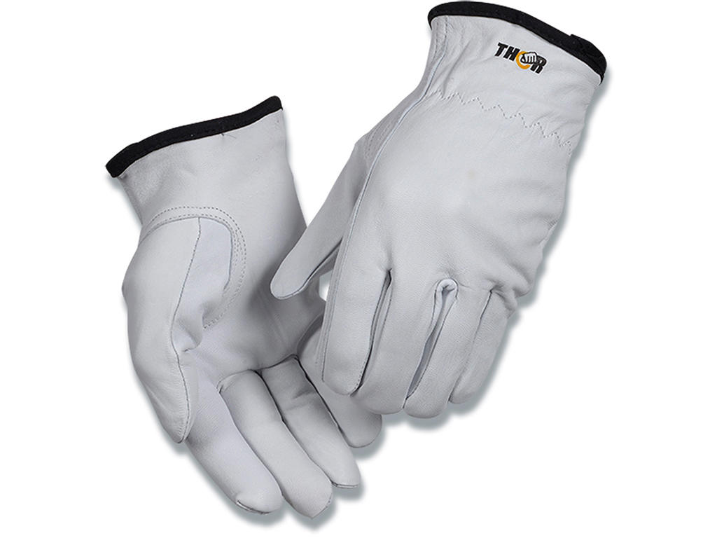 Arbejdshandsker, Gedeskind, Str. 10, Med inderfor, THOR Driver