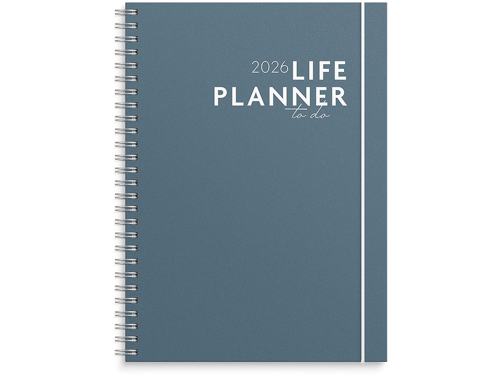 Kalender, 2026, Life Planner, "To Do",1 uge pr. opslag, Petrol, Mayland