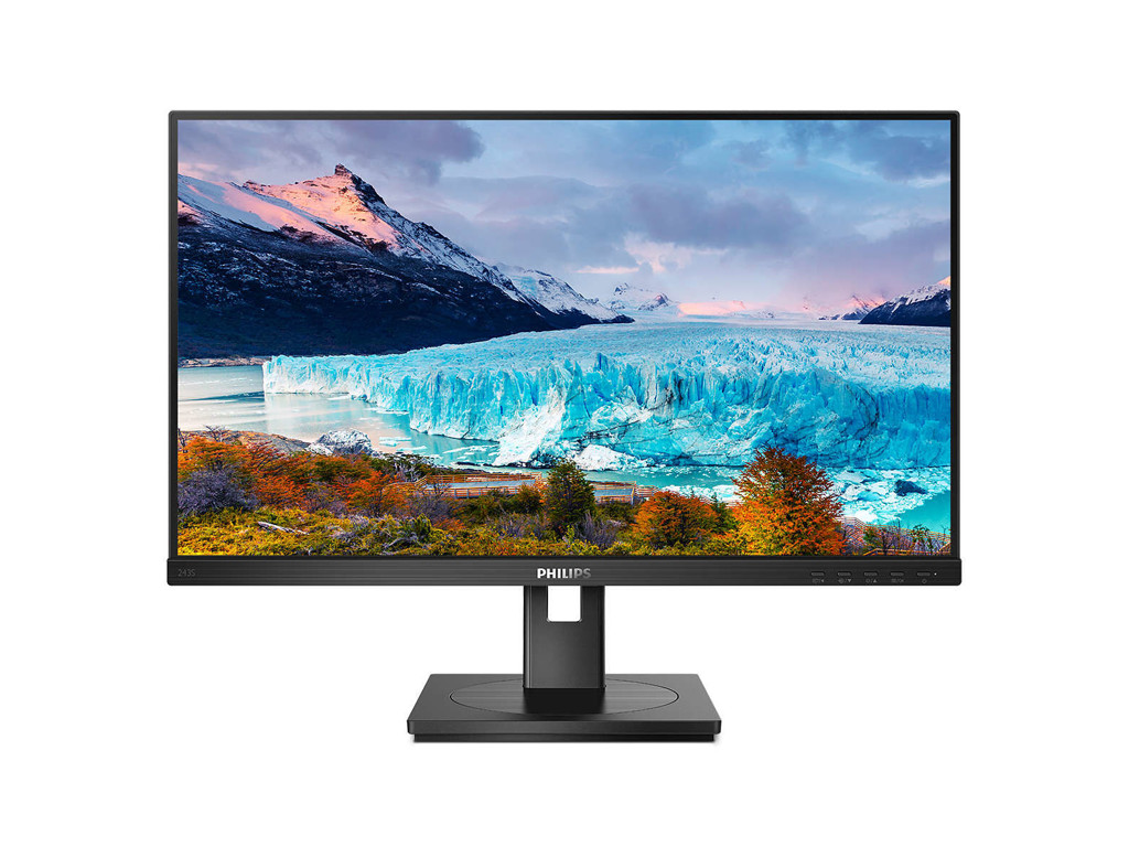 Philips S Line 243S1/00 computerskærm 60,5 cm (23.8") 1920 x 1080 pixel Fuld HD LCD Sort