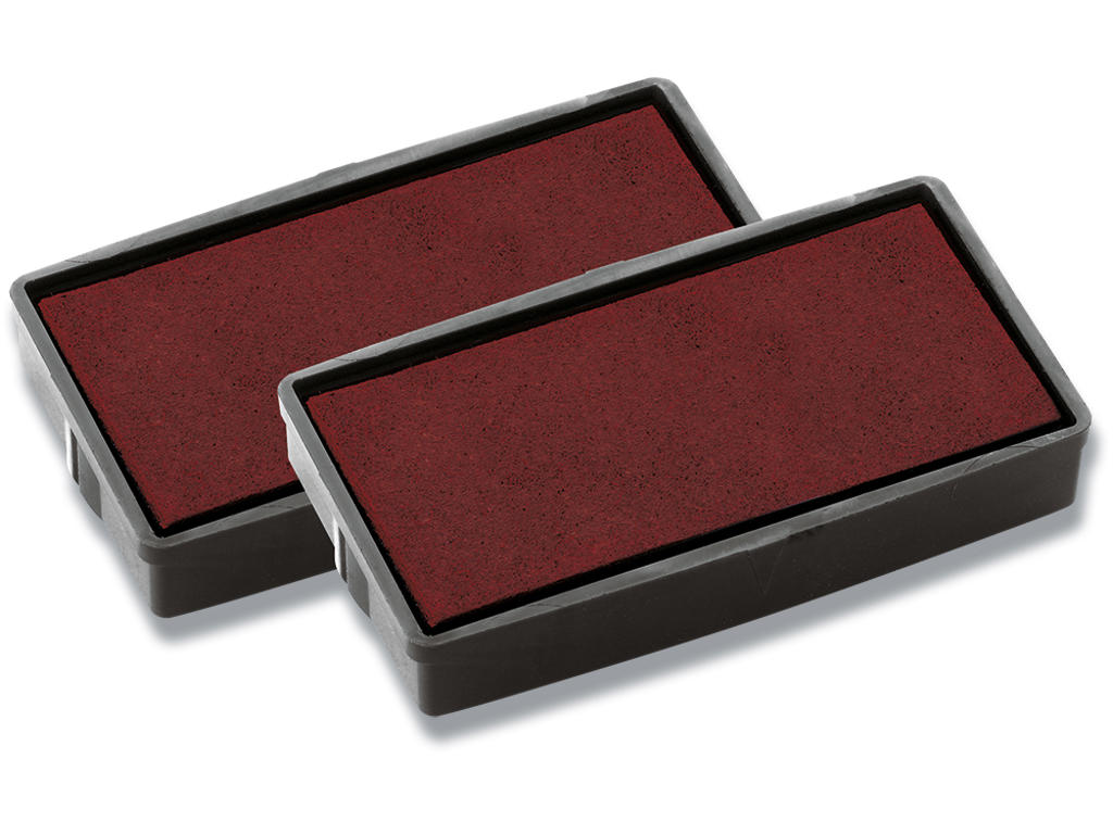 Stempelpude, 2 stk, Rød, E/20RD, Til Colop Printer 20