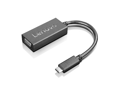 Lenovo GX90M44574 USB grafisk adapter 1920 x 1200 pixel Sort