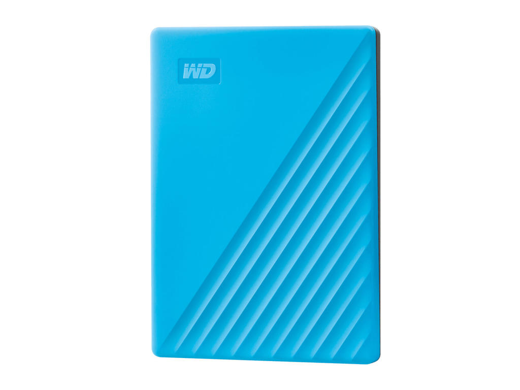 Western Digital My Passport ekstern harddisk 2 TB 3.2 Gen 1 (3.1 Gen 1) Blå