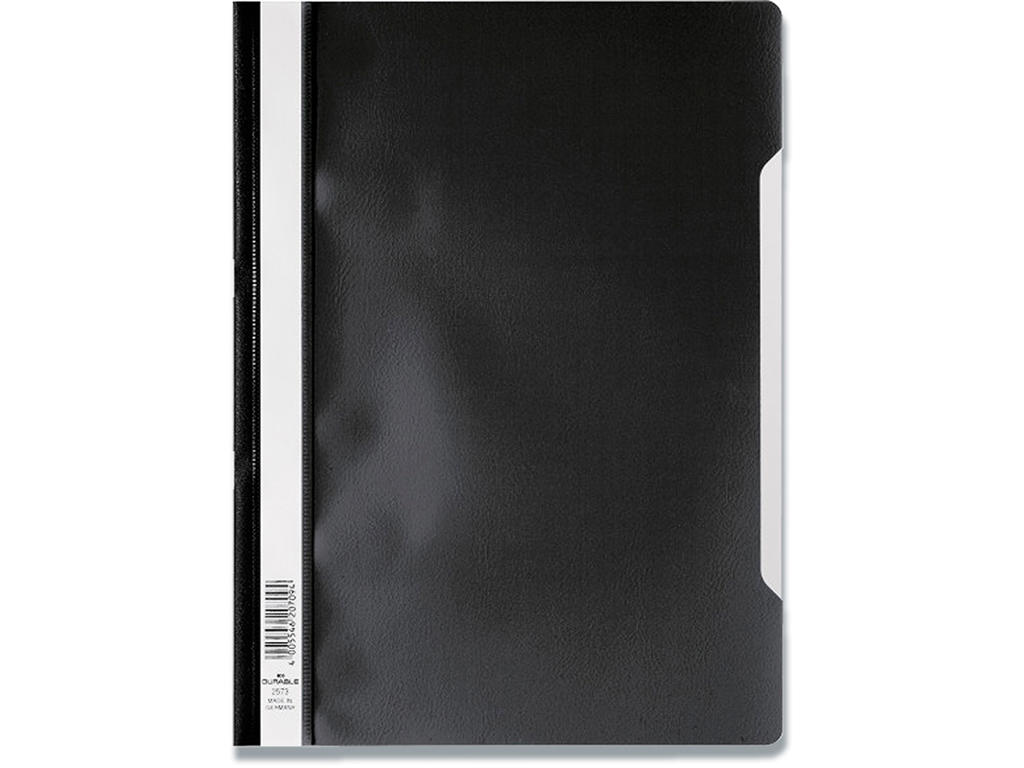 Tilbudsmappe, A4, Sort, 25 stk, Durable 