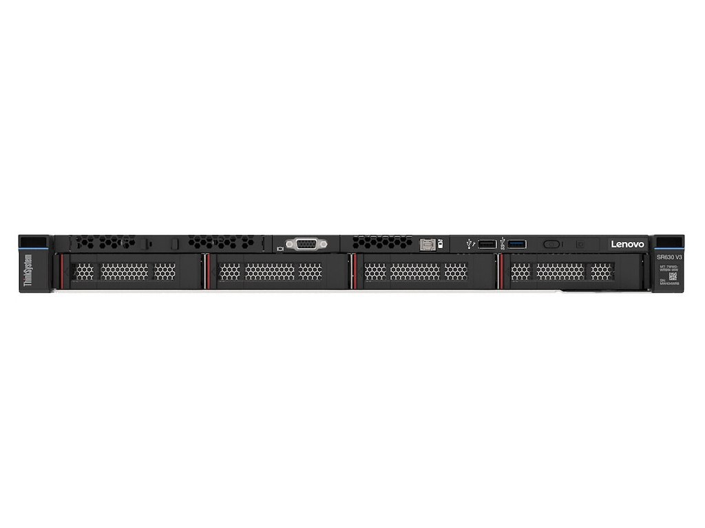 Lenovo ThinkSystem SR630 V3 server Stativ (1U) Intel® Xeon® Gold 6526Y 2,8 GHz 32 GB DDR5-SDRAM 1100 W