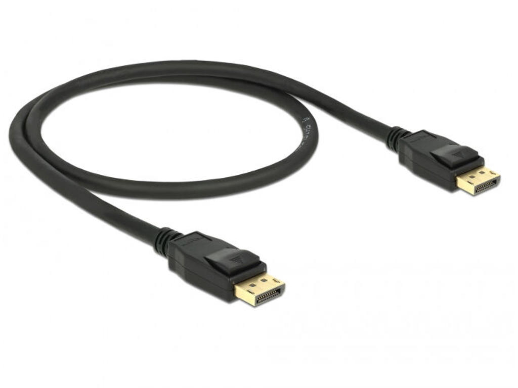 DeLOCK 85506 DisplayPort kabel 0,5 m Sort