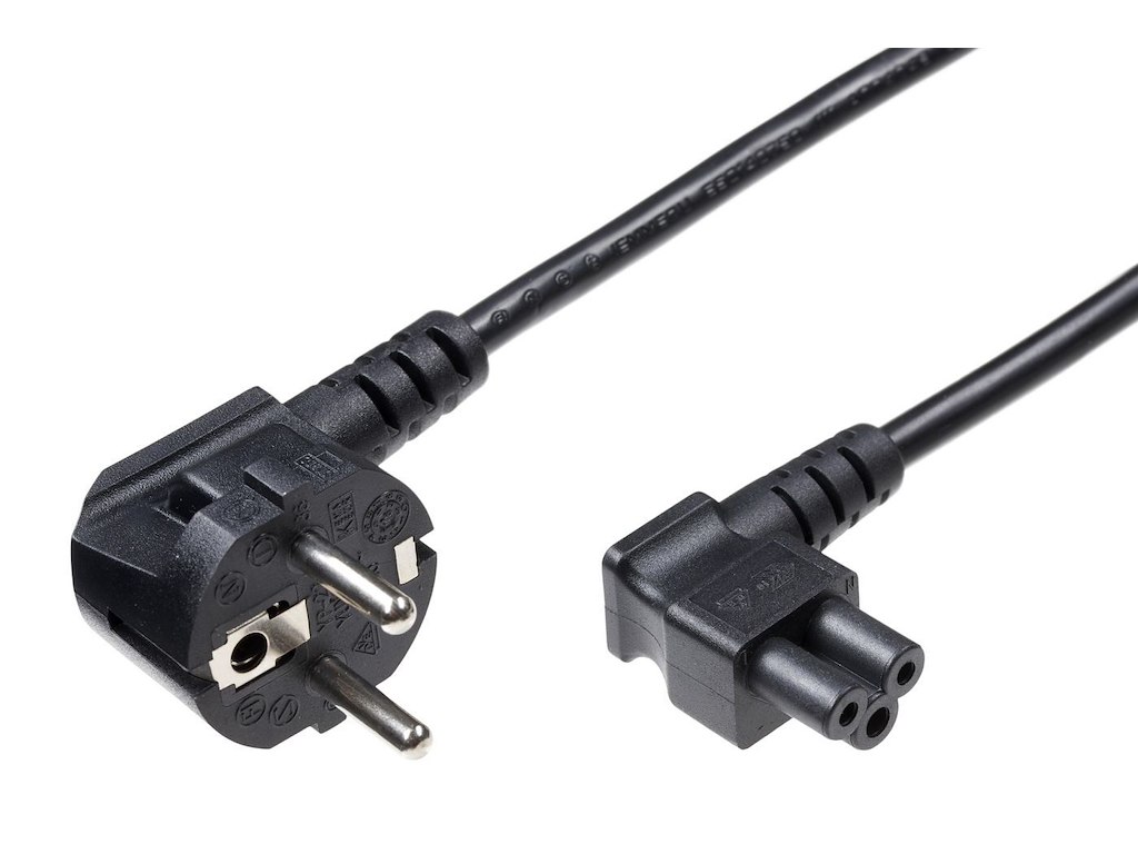 Microconnect PE010830A el-ledning Sort 3 m C5 forbinder CEE7/7