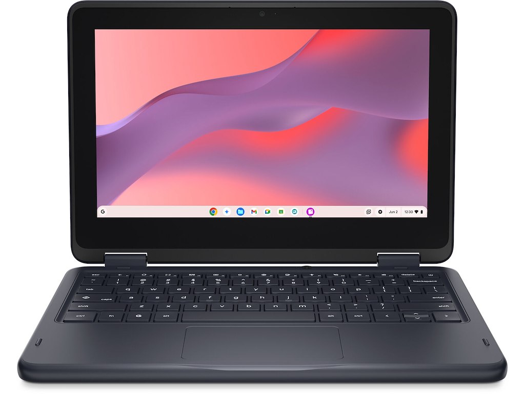 DELL Chromebook CC11260 Intel® N N150 29,5 cm (11.6") HD 8 GB LPDDR5-SDRAM 64 GB eMMC Wi-Fi 6E (802.11ax) ChromeOS Nordisk Sort