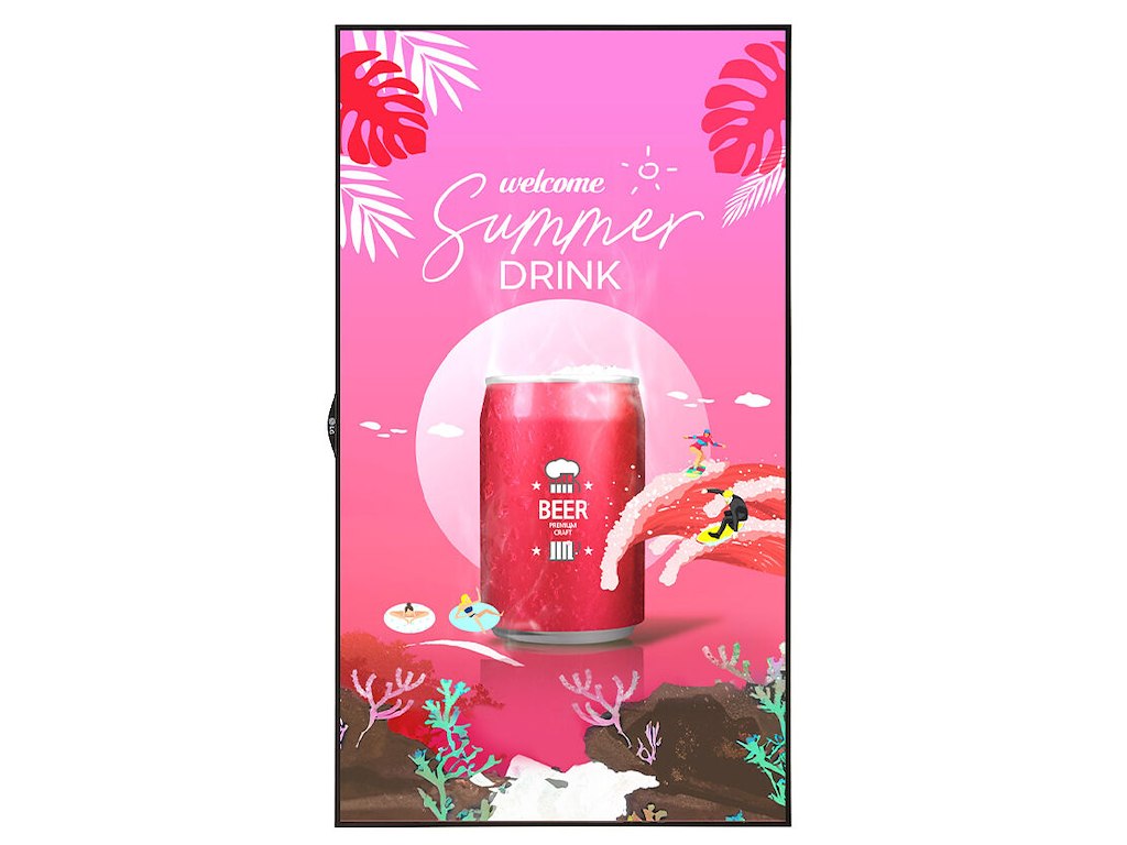 LG 75XS4P-B.AEU skilte display Digital fladpaneldisplay 190,5 cm (75") LED 4000 cd/m² UHD+ Sort WebOS 24/7