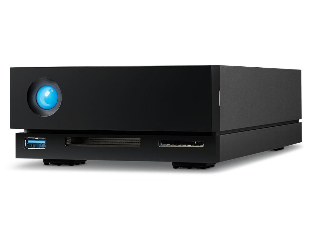 LaCie 1big Dock ekstern harddisk 24 TB 7200 rpm 3.5" USB Type-A / USB Type-C 3.2 Gen 1 (3.1 Gen 1) Sort